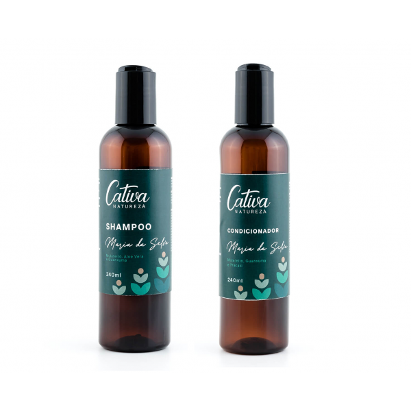 CABELOS FORTES E HIDRATADOS - MARIA DA SELVA